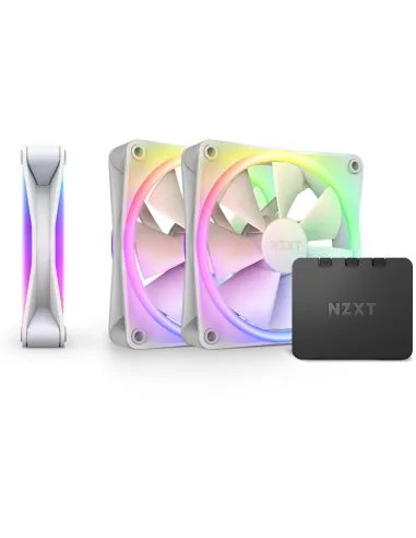 NZXT RF-D12TF-W1 3 Ventiladores RGB 12 cm Blanco