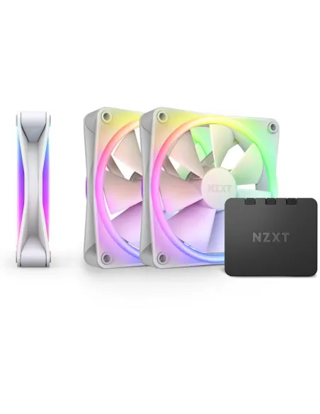 NZXT RF-D12TF-W1 3 Ventiladores RGB 12 cm Blanco
