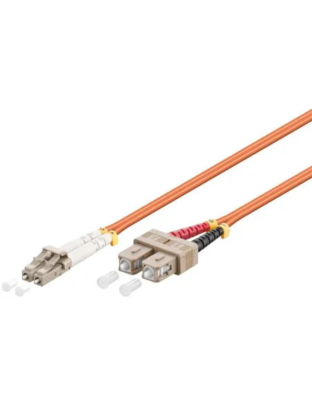 WP WPC-FP1-6LCSC-100 Cable de Fibra Óptica 10M Naranja