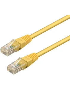 WP WPC-PAT-6U010Y Cable de Red RJ-45 Cat.6 U/UTP 1M Amarillo-1398223