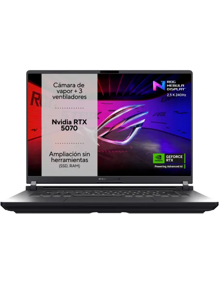 Asus ROG Strix G16 G615LP-S5006 Intel Core Ultra 9-275HX/32GB/1TB SSD/RTX 5070/16" FreeDOS