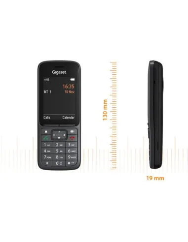 Gigaset SL800H Pro Teléfono Inalámbrico DECT Antracita