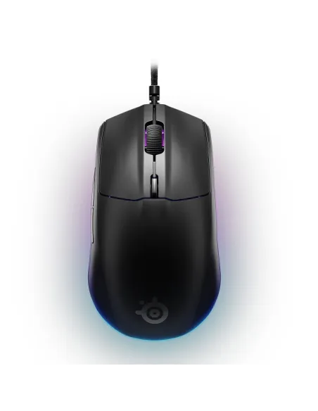 Steelseries Rival 3 Gen 2 Negro Retroiluminación RGB y 6 Botones Programables