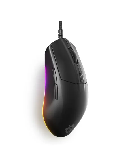 Steelseries Rival 3 Gen 2 Negro Retroiluminación RGB y 6 Botones Programables