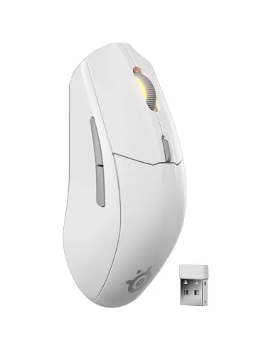 SteelSeries Rival 3 Gen 2 Inalámbrico Blanco 18000 DPI 6 botones Programables