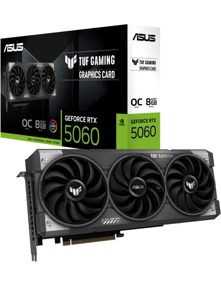 ASUS TUF Gaming GeForce RTX 5060 OC Edition 8GB GDDR7 Reflex 2 RTX AI DLSS4