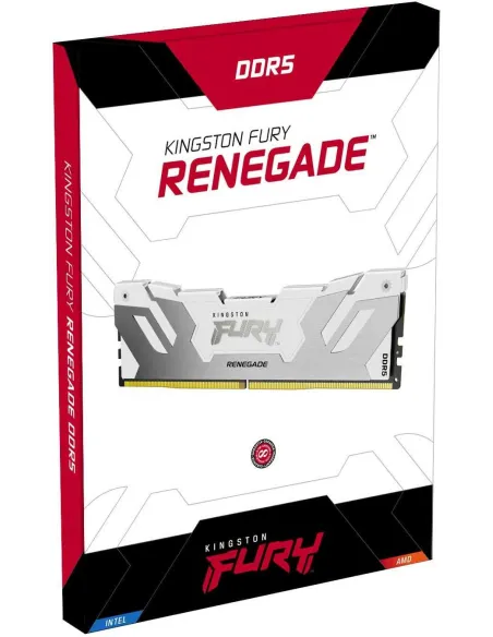 Kingston Technology FURY Renegade RGB KF580C38RWA-16 DDR5 8000 MT/s 16GB 38CL Blanca