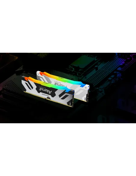Kingston Technology FURY Renegade RGB KF580C38RWA-16 DDR5 8000 MT/s 16GB 38CL Blanca
