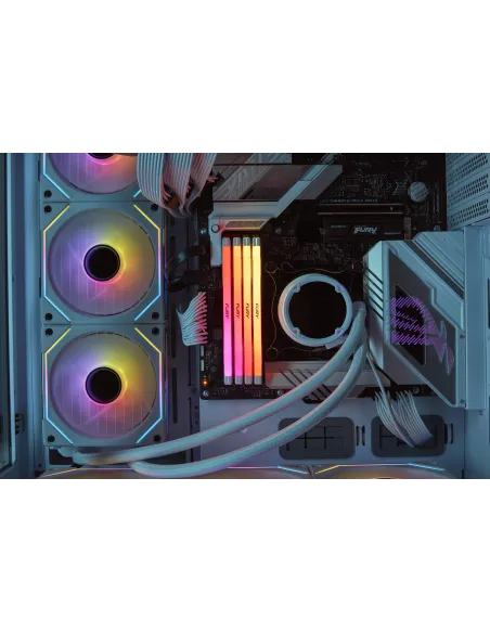 Kingston Technology FURY Renegade RGB KF580C38RWA-16 DDR5 8000 MT/s 16GB 38CL Blanca