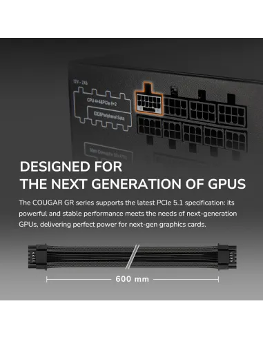 Cougar GR750 750W 80 Plus Gold Modular ATX 3.1