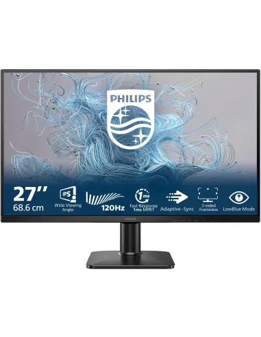 Monitor Philips 1000 series 27E2N1110/00 27" FullHD 120Hz IPS Cámara Diseño Antirreflejo VESA