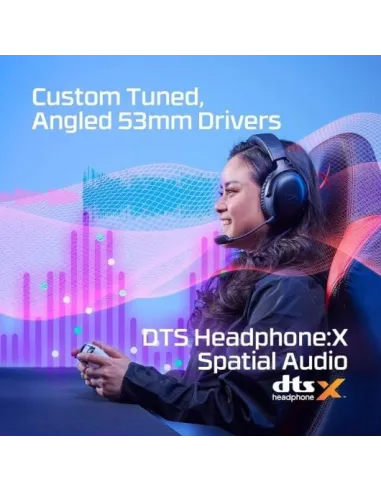 HyperX Cloud III Wireless A59YZAA Auriculares Gaming Inalámbricos Negros