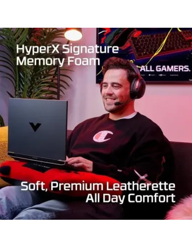 HyperX Cloud III Wireless A59YZAA Auriculares Gaming Inalámbricos Negros