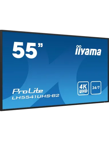 Iiyama ProLite LH5541UHS-B2 Pantalla de Señalización Digital Profesional 55" 4K Ultra HD LCD Negra