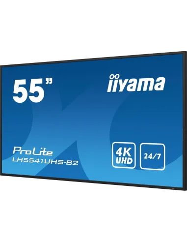 Iiyama ProLite LH5541UHS-B2 Pantalla de Señalización Digital Profesional 55" 4K Ultra HD LCD Negra