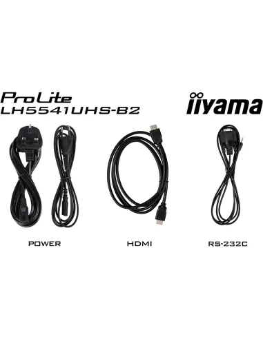 Iiyama ProLite LH5541UHS-B2 Pantalla de Señalización Digital Profesional 55" 4K Ultra HD LCD Negra
