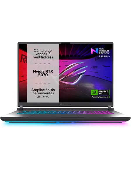 ASUS ROG Strix G18 G815LP-S9034 Intel Core Ultra 9 275HX/32GB/1TB SSD/RTX 5070/18" WQXGA 240Hz Gris