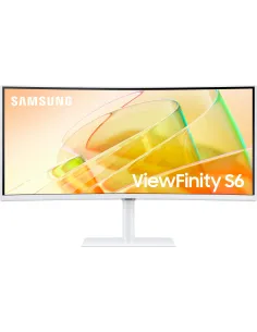 Samsung ViewFinity S6 LS34C650TAUXEN 34" LED VA UltraWide QHD 100Hz FreeSync Curva USB-C-1382334