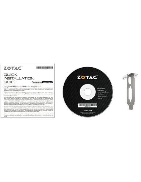 Tarjeta Gráfica Zotac GeForce GT 1030 2GB GDDR5