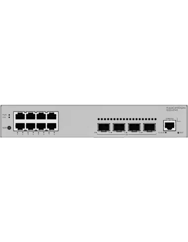 Huawei eKit S220 Series S220-8T4S Gestionado L2 Gigabit Ethernet Montaje en Rack 1U 8 Puertos Gris