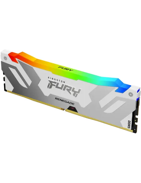 Kingston Technology FURY Renegade RGB KF580C38RWAK2-32 DDR5 8000 MHz 32GB (2x16GB) CL38 Blanco con Disipador Térmico