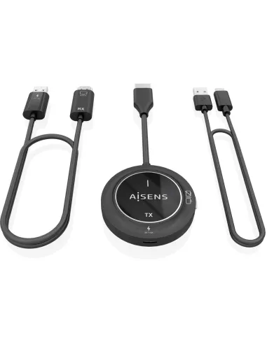 Aisens ASWL-H2K30M002-BK Transmisor HDMI inalámbrico 1080P 60Hz 30m Plug and Play