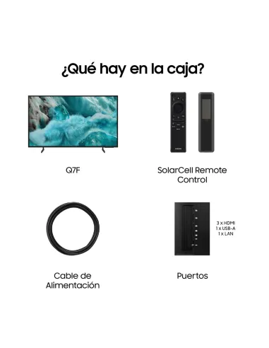 Samsung TQ65Q7F ?TV Q7F 4K QLED de 65" Vision AI Smart TV 2025
