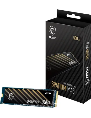 MSI Spatium M450 500GB SSD PCIe 4.0 NVMe 3D NAND