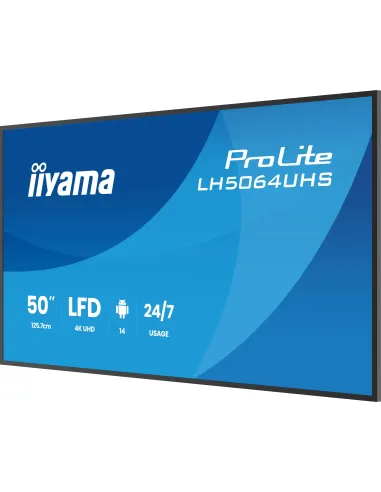 Iiyama LH5564UHS-B1AG 55? 4K UHD 500 nits WiFi Android 14 VESA
