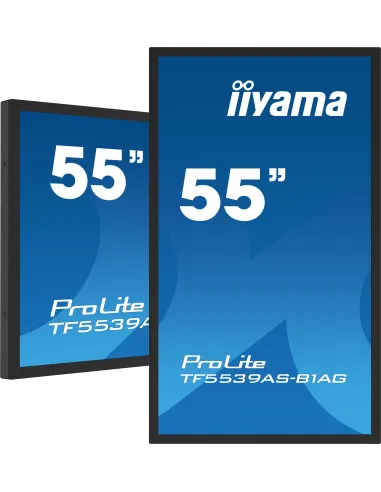 Iiyama TF5539AS-B1AG 54.6? 4K 40 Puntos Táctil VA 500cd/m² Android 11 IP54