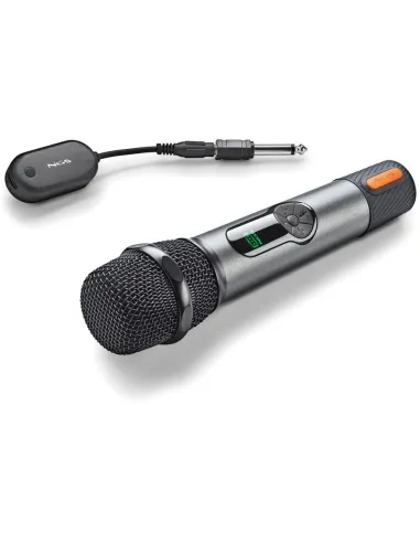 NGS SINGER STAR DUO ELEC-MIC-0048 Pack de 2 Microfonos Inalambricos Vocales de Tipo Dinámico