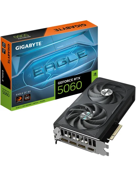 Gigabyte GeForce RTX 5060 EAGLE OC 8GB GDDR7 Reflex 2 RTX AI DLSS4
