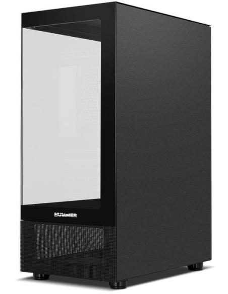 Nox Hummer Vision Midi Tower Cristal Templado USB 3.0 Negra