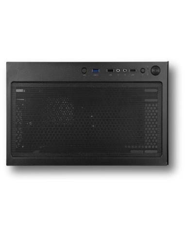 Nox Hummer Vision Midi Tower Cristal Templado USB 3.0 Negra