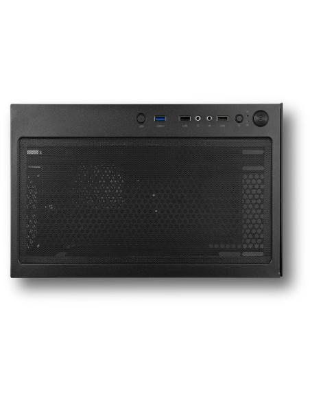 Nox Hummer Vision Midi Tower Cristal Templado USB 3.0 Negra