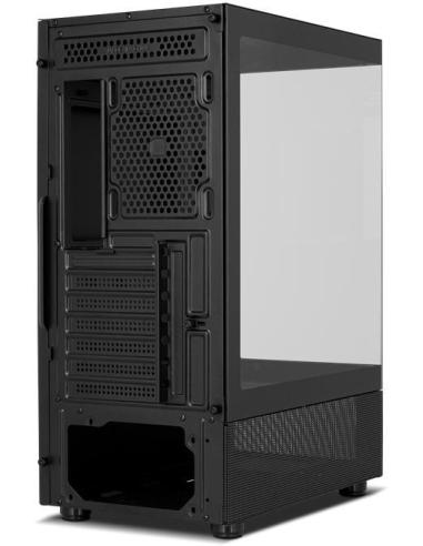 Nox Hummer Vision Midi Tower Cristal Templado USB 3.0 Negra