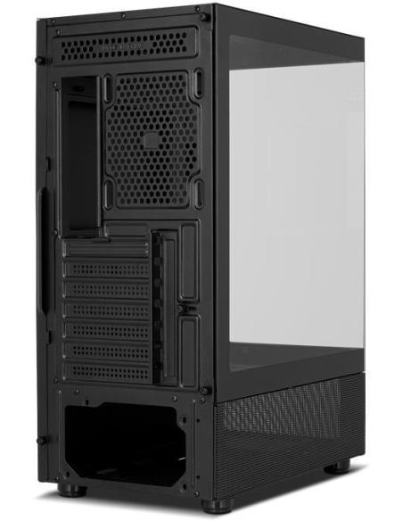 Nox Hummer Vision Midi Tower Cristal Templado USB 3.0 Negra