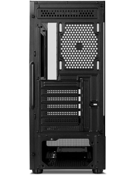 Nox Hummer Vision Midi Tower Cristal Templado USB 3.0 Negra
