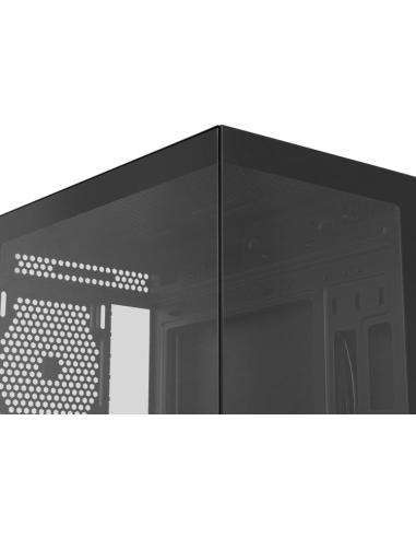 Nox Hummer Vision Midi Tower Cristal Templado USB 3.0 Negra