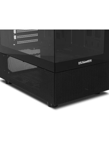 Nox Hummer Vision Midi Tower Cristal Templado USB 3.0 Negra