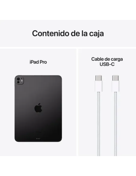 Apple iPad Pro 2024 11" Wifi + Cellular 512GB Negro Espacial