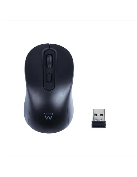 Ewent EW3218 Ratón Inalámbrico USB-A 1600 DPI y Clics Silenciosos