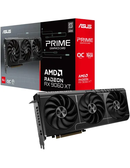 ASUS AMD Radeon RX 9060 XT PRIME OC 16GB GDDR6 FSR 4