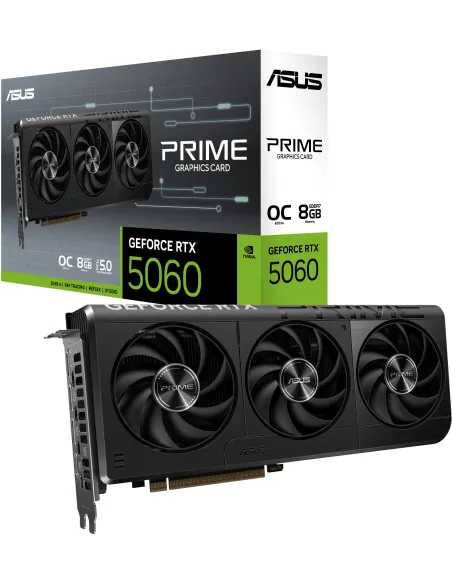 Asus GeForce RTX 5060 PRIME OC Edition 8GB GDDR7 Reflex 2 RTX AI DLSS4