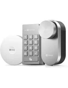 EZVIZ CS-DL01/DL01CP/A3-BK Kit de Cerradura Inteligente Teclado y Bridge-1395786