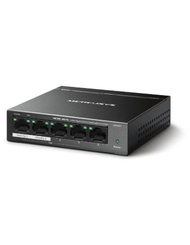 Mercusys MS105GP Switch PoE 5 Puertos Gigabit