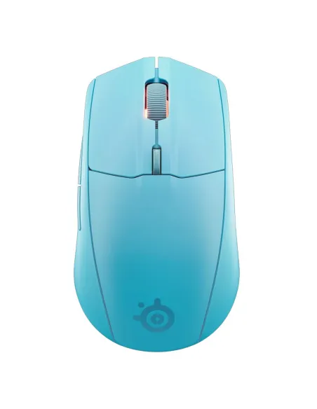 Steelseries Rival 3 Wireless Gen 2 Aqua RF 2,4 GHz/Bluetooth 5.0 18000 DPI