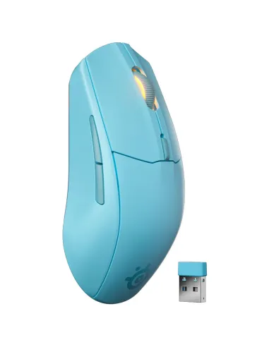 Steelseries Rival 3 Wireless Gen 2 Aqua RF 2,4 GHz/Bluetooth 5.0 18000 DPI