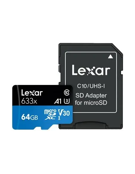 Tarjeta de Memoria Lexar High Performance 633x 64GB