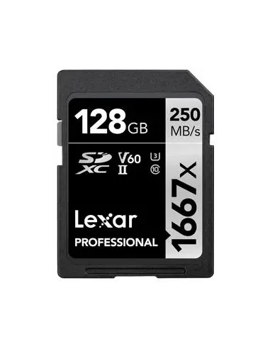 Lexar Professional 1667x SDXC 128GB UHS-II Clase 10 U3 V60